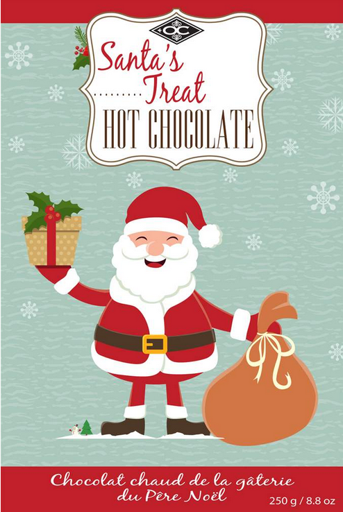 Hot Chocolate, Single Serving - Santa's Treat 35g