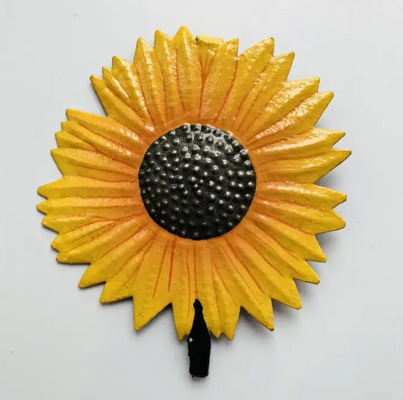 Dandarah Garden Stake, Sunflower Painted 36