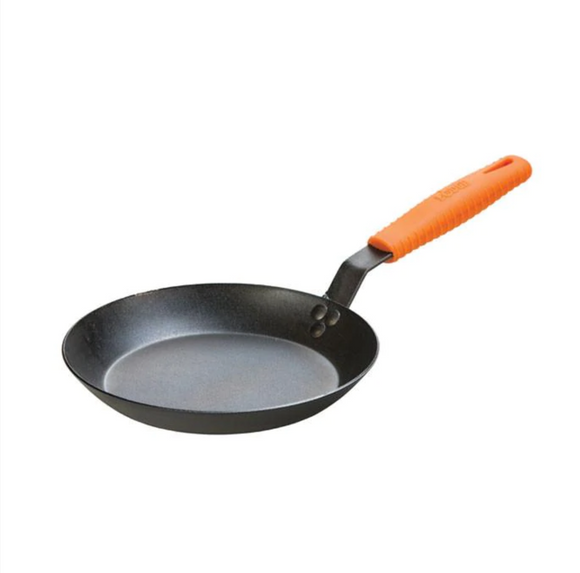 Lodge Seasoned Carbon Steel Skillet with Silicone Handle, 10