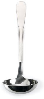 RSVP Monty's Gravy Ladle, Polished Stainless Steel 7