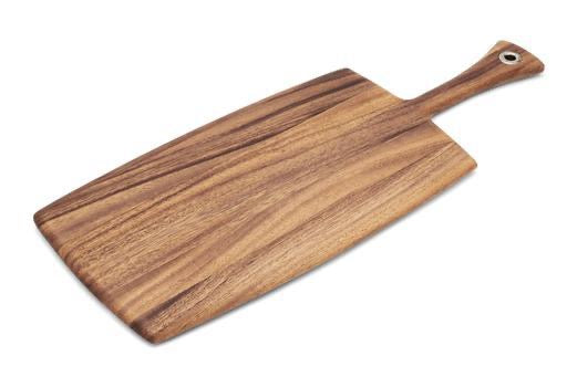 Ironwood Provencale Large Acacia Paddle Board, 14x8x0.5