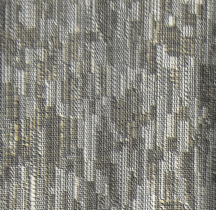 Metallic Slub Shower Curtain, Bronze 70x70