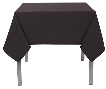 Now Designs Renew Tablecloth, Black 60x120