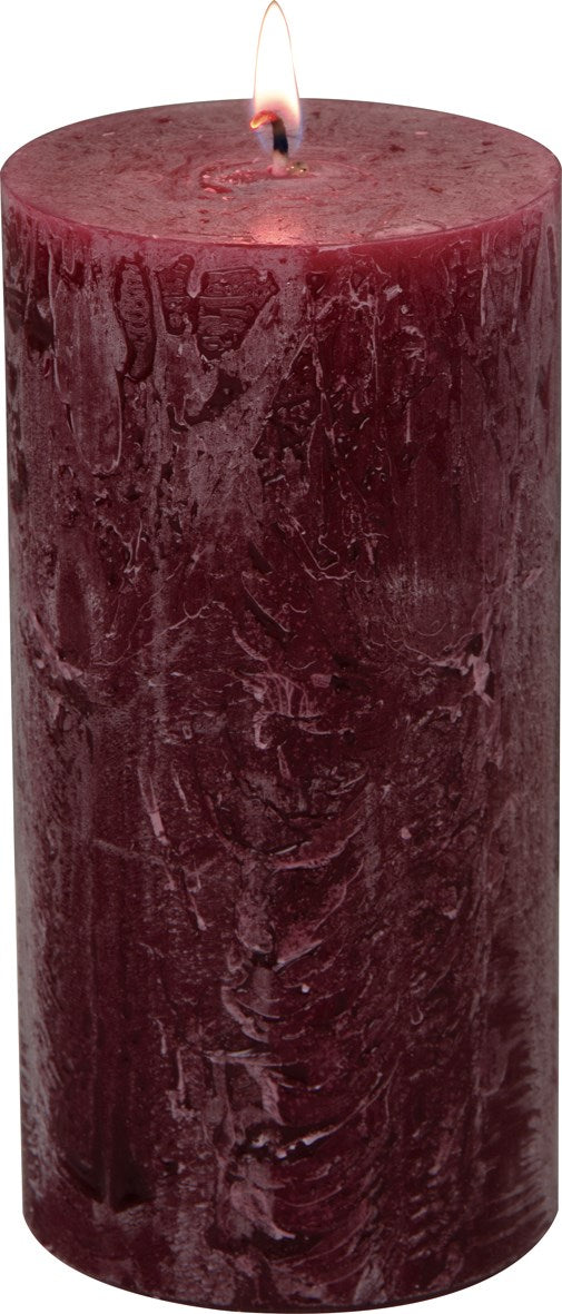 IHR Pillar Candle, Dark Red 5.5