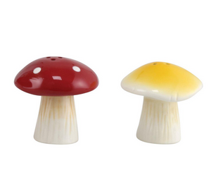 ONIM Kitchen - Mushroom Salt & Pepper Set, 3"