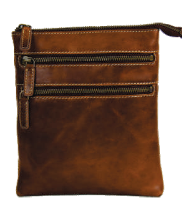 Rugged Earth Leather Purse, Style 199016
