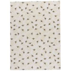 Ecologie Beeswax XL Bread Wrap, Bees 17x23"