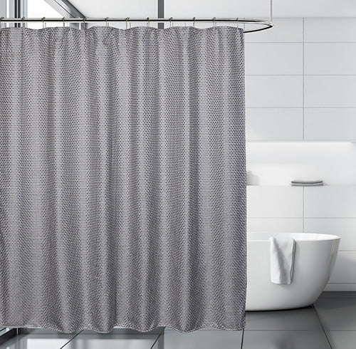 Cardiff Shower Curtain, Grey 71x71