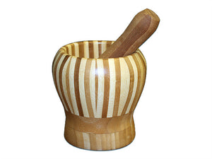 EMF Carbonated Bamboo Mortar & Pestle