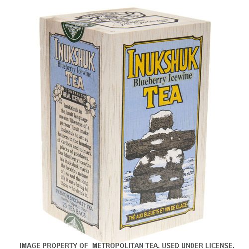 Wood Box, Inukshuk Black Tea, 25 Teabags