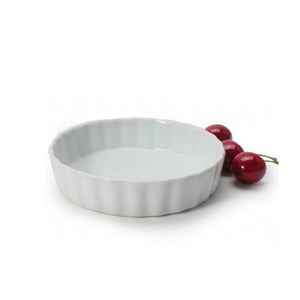 BIA Quiche / Tart Dish, White 5"/12.5cm