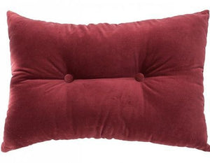 Burgundy Velvet Cushion, Gwyneth Collection, 16x24"