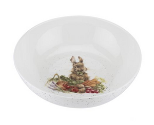 Wrendale UK Salad Bowl, 10"  Rabbit