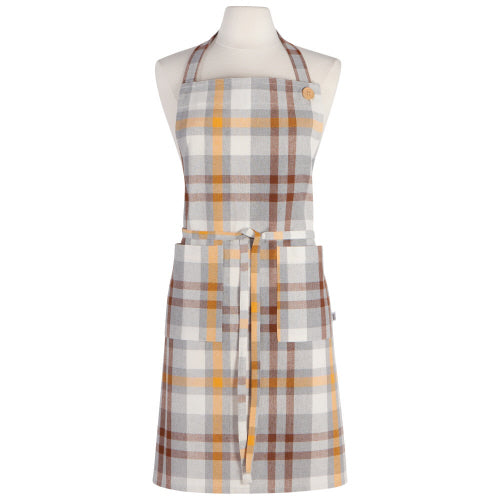 Now Designs Spruce-Style Second-Spin Apron, Maize Plaid