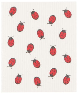 Ecologie Swedish Dishcloth, Fly Away Ladybug