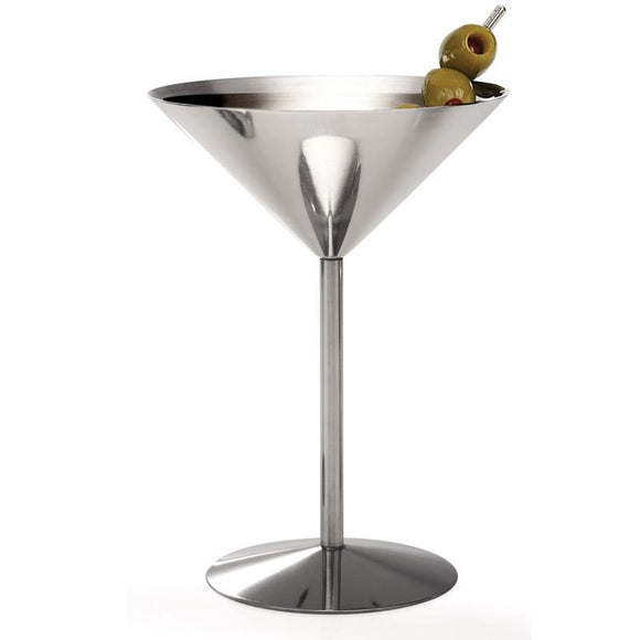 Danesco Martini Goblet, Stainless Steel