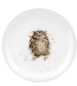 Wrendale What A Hoot Plate, 8"