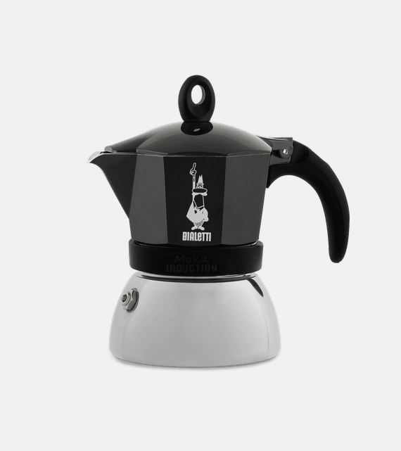 Bialetti Moka Induction Espresso Maker, 4 Cup