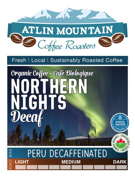 Atlin Mountain Coffee, Northern Nights (Whole Bean, Organic) 400g