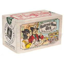 Wood Box, Buttered Rum Black Tea, 25 Teabags