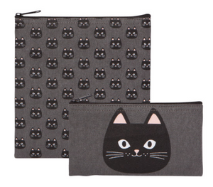 Danica Jubilee Leet's Do Lunch Snack Bags, 2pc Daydream Cat