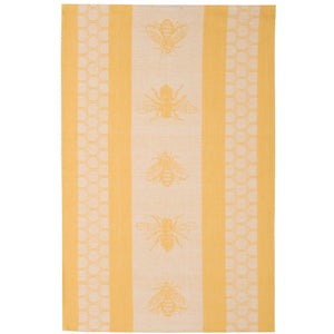 Now Designs Jacquard Tea Towel, Honey Bee