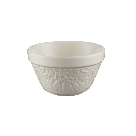 Mason Cash Forest Pudding Basin, 16cm, Cream Fox