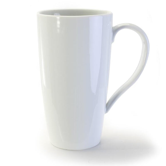 BIA Latte Mug, White 15oz