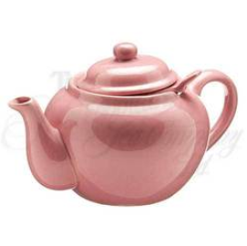 Metropolitan Glazed Ceramic Teapot, 3 Cup - Sierra Rose
