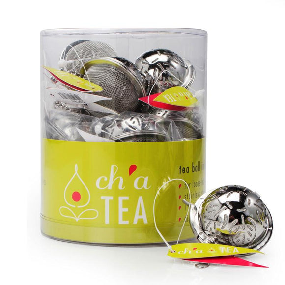 Ch'A Tea Ball Infuser w/ Leaf Design