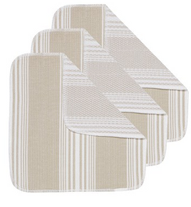 Scrub-it Dishcloths, Sandstone Set of 3