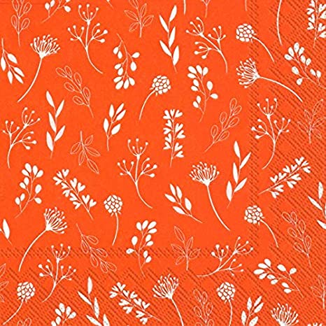 Lunch Napkin Tilda, Orange