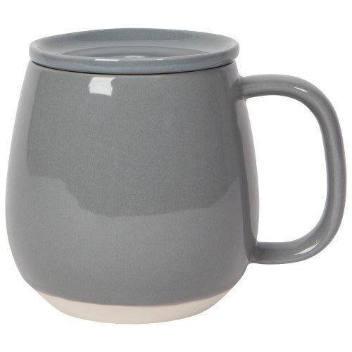 Danica Heirloom Stoneware Mug w/ Lid, Shadow 16oz