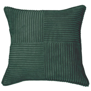 Brunelli MouMou Green Corderoy European Throw Pillow, 25x25"