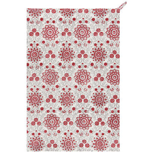Danica Heirloom Block Print Tea Towel, Passionflower