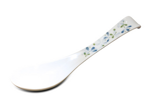 Mebae Japanese 6.7" Porcelain Renge Spoon