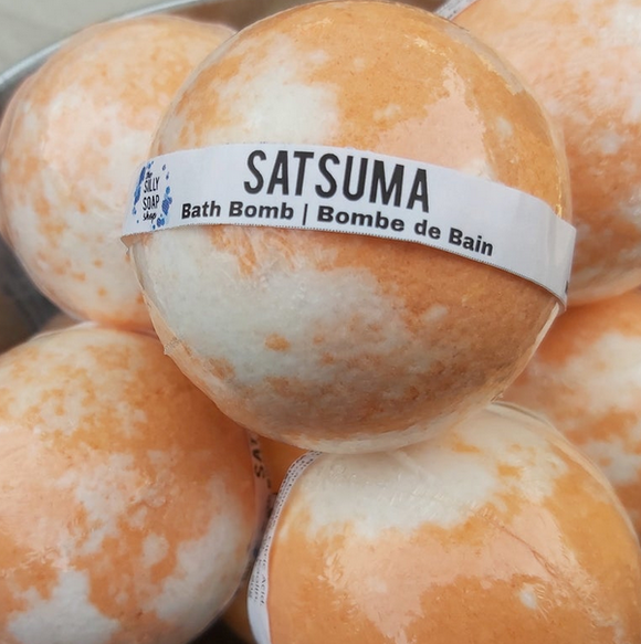 Satsuma Bath Bomb, 90g