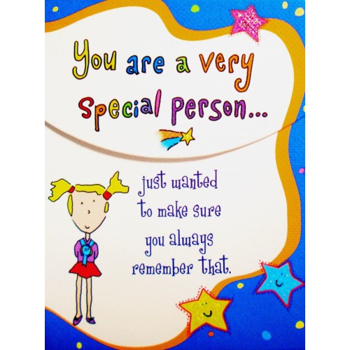 PPAD/ You Are A Very Special Person