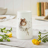 Wrendale Hare & Bee Vase 6.75"