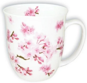 "Cherry Blossom"  Fine Bone China Mug, 13.5oz