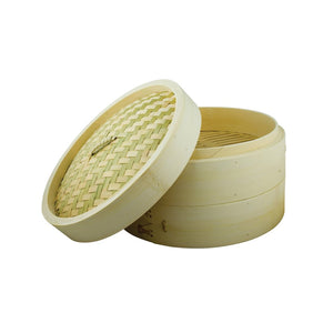 Dexam Bamboo Steamer 25cm/10" , 2 Tier