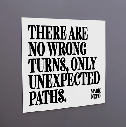 Quotable Magnet - No Wrong Turns M340