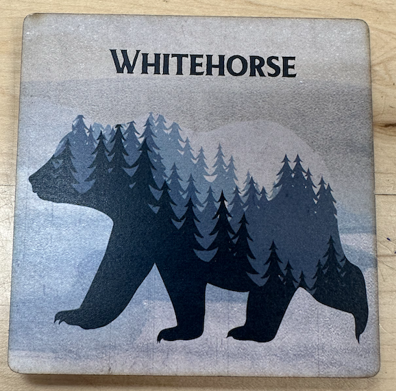 Wooden Coaster, Forest Inside Bear - Whitehorse