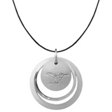 Winterchild, Silver Circle Necklace