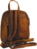 Rugged Earth Small Leather Back Pack, Style 199028