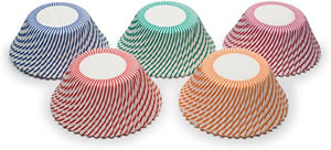 Fox Run Swirl Bake Cup Set, 100 Cups Asst'd Colours