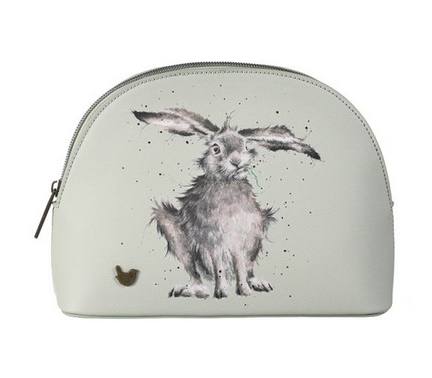 Wrendale UK Cosmetic Bag, Medium - Hare Brained
