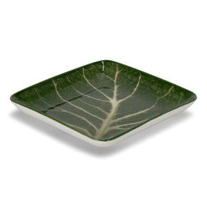 Savoy Green Square Plate 12cm