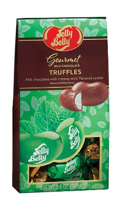 Jelly Belly Gourmet Mint Chocolate Truffles, 102g Box