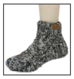 Rocky Mountain Outfitters Mid-Calf Sock, Mixed Dark Greys